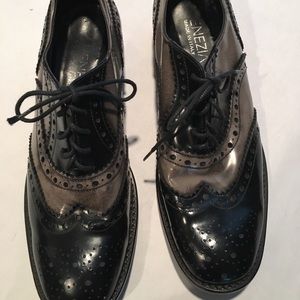 Leather brogues
